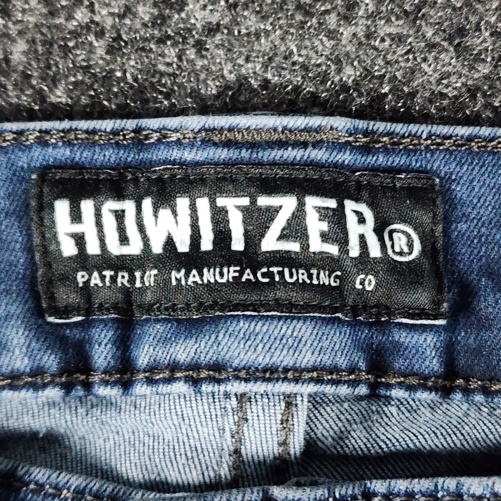 Howitzer Freedom Tactical Jeans Mens 30x32 Fit 31x31 Blue Straight Leg Stretch - Picture 8 of 16